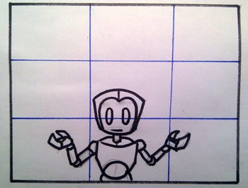 comment dessiner un robot