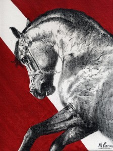comment peindre un cheval à l'acrylique