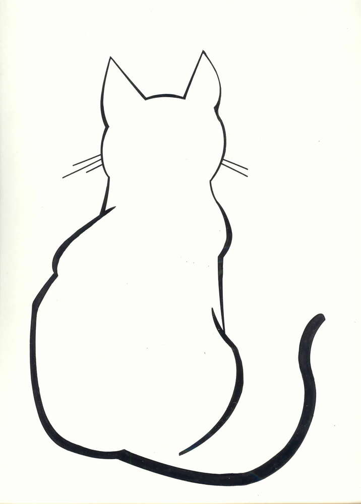dessin chat