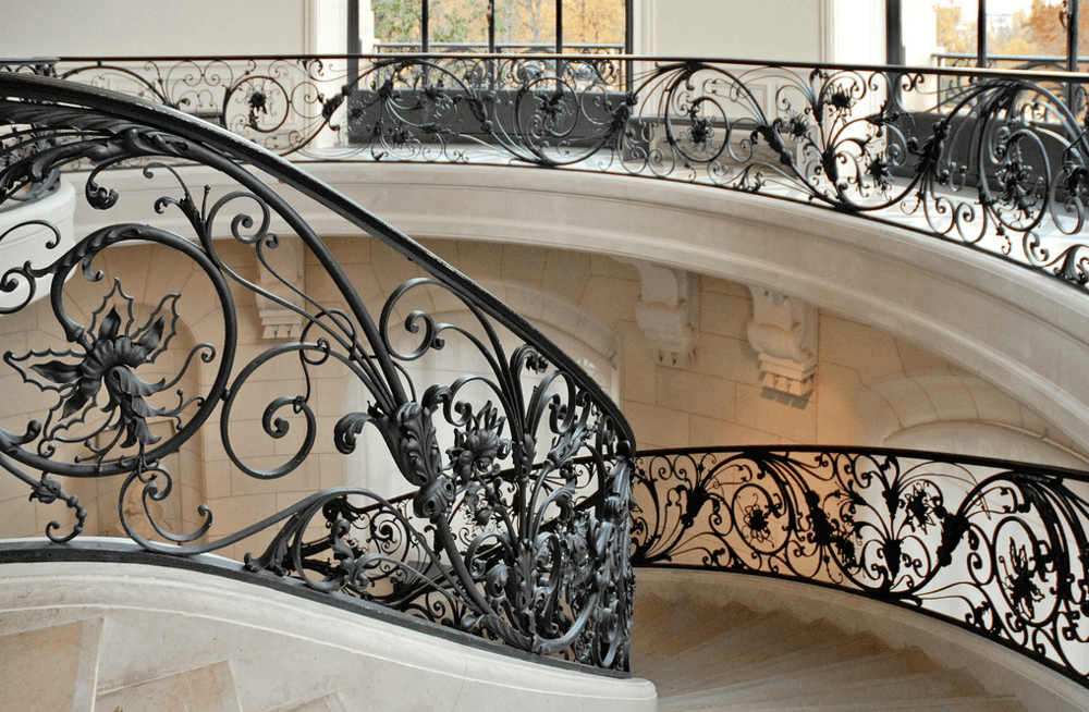 Rampe en fer forgé du Petit Palais, Musée des Beaux-Arts de la Ville de Paris