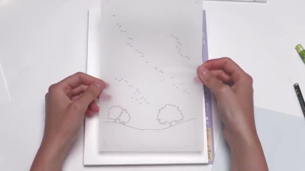 Reproduire un dessin en utilisant du papier calque Apprendre a dessiner