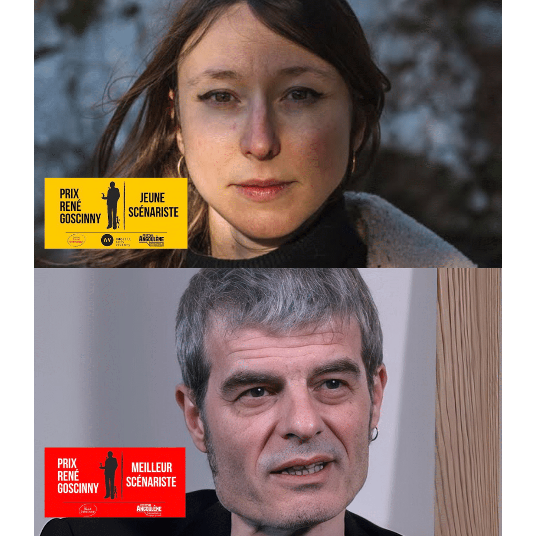 Elizabeth Holleville et Serge Lehman, lauréats des Prix René Goscinny 2025 du Festival d'Angoulême